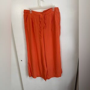 Torrid Orange Rayon Pants